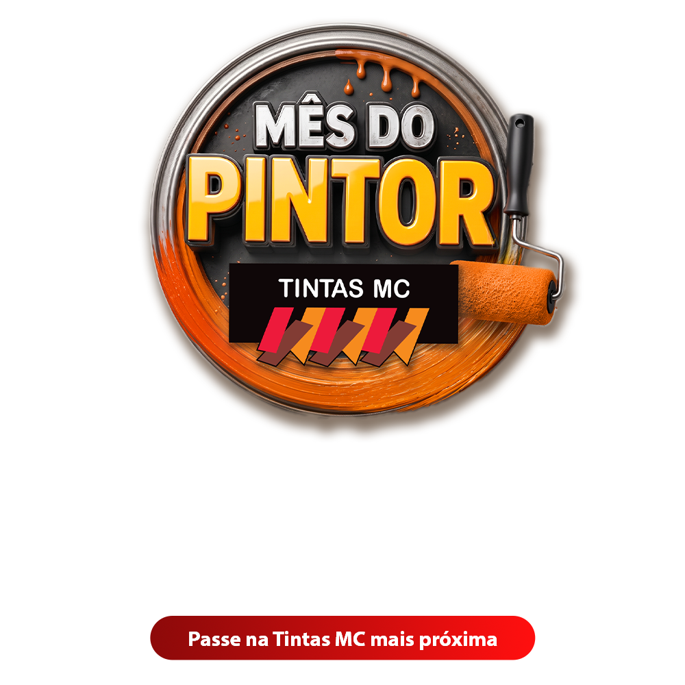 Banner do mês do pintor da Tintas MC.